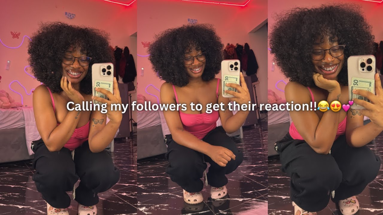 CALLING MY FOLLOWERS TO GET THEIR REACTION!!!🥹💕