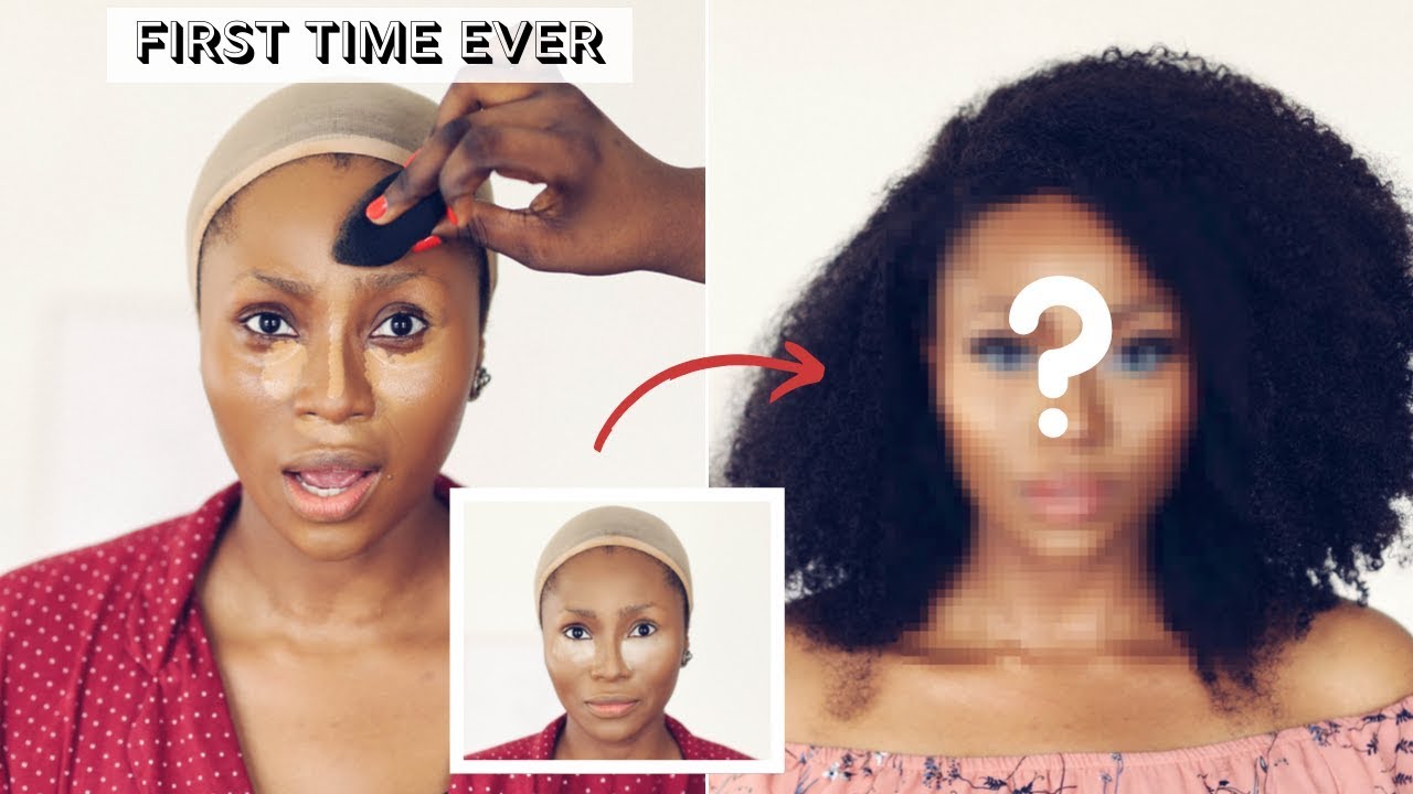 I FINALLY DID IT, I LET A PRO MAKEUP ARTIST DO MY MAKEUP | DIMMA UMEH