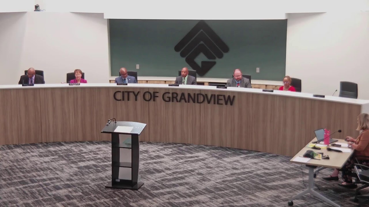 City of Grandview Board of Aldermen Regular Session 8/12/2025