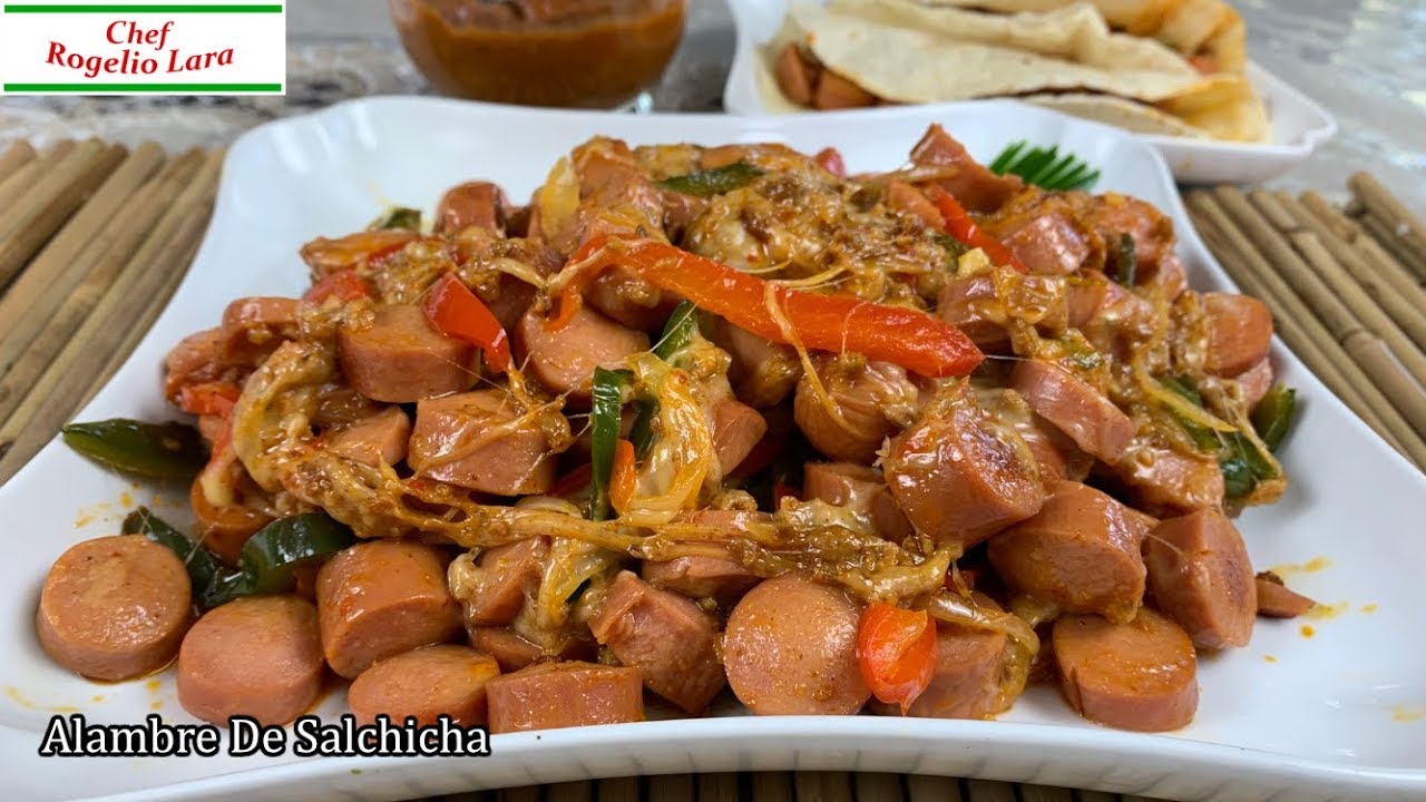 Alambre De Salchicha , Deliciosa Receta