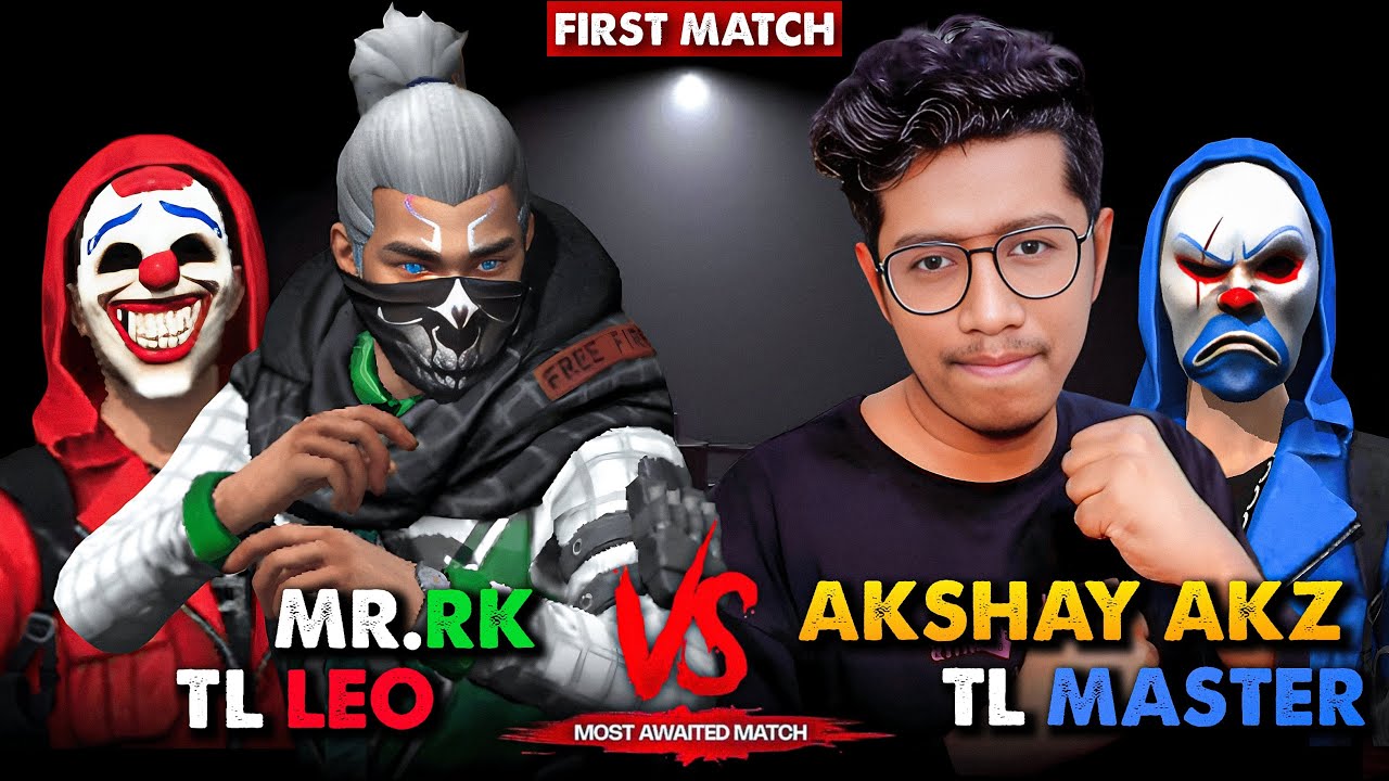 MR RK, TL LEO VS AKSHAY AKZ, TL MASTER | FIRST MATCH