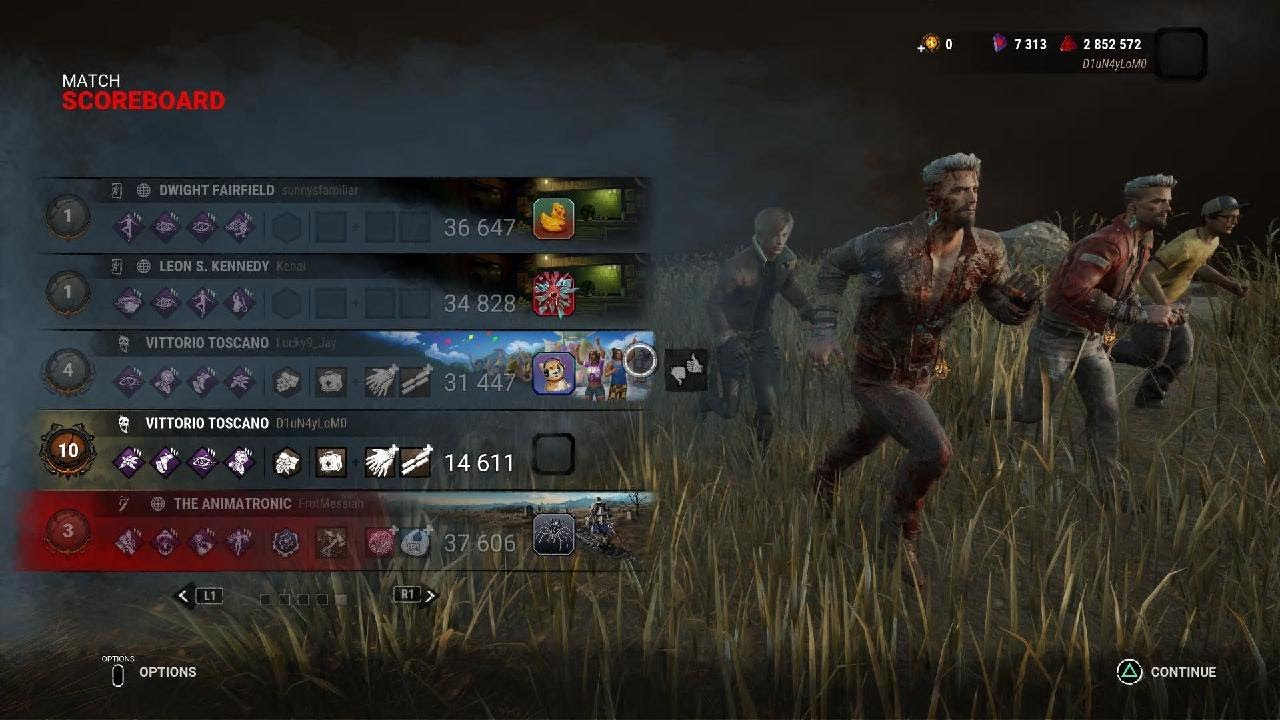 Dead by Daylight Last Place and we still won