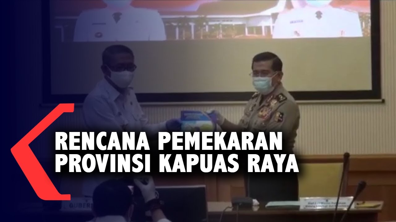 Gubernur Kalbar Serahkan Berkas Pemekaran Kapuas Raya pada Kemenko Polhukam