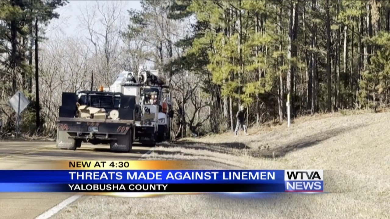 Yalobusha County deputies protecting linemen after threat