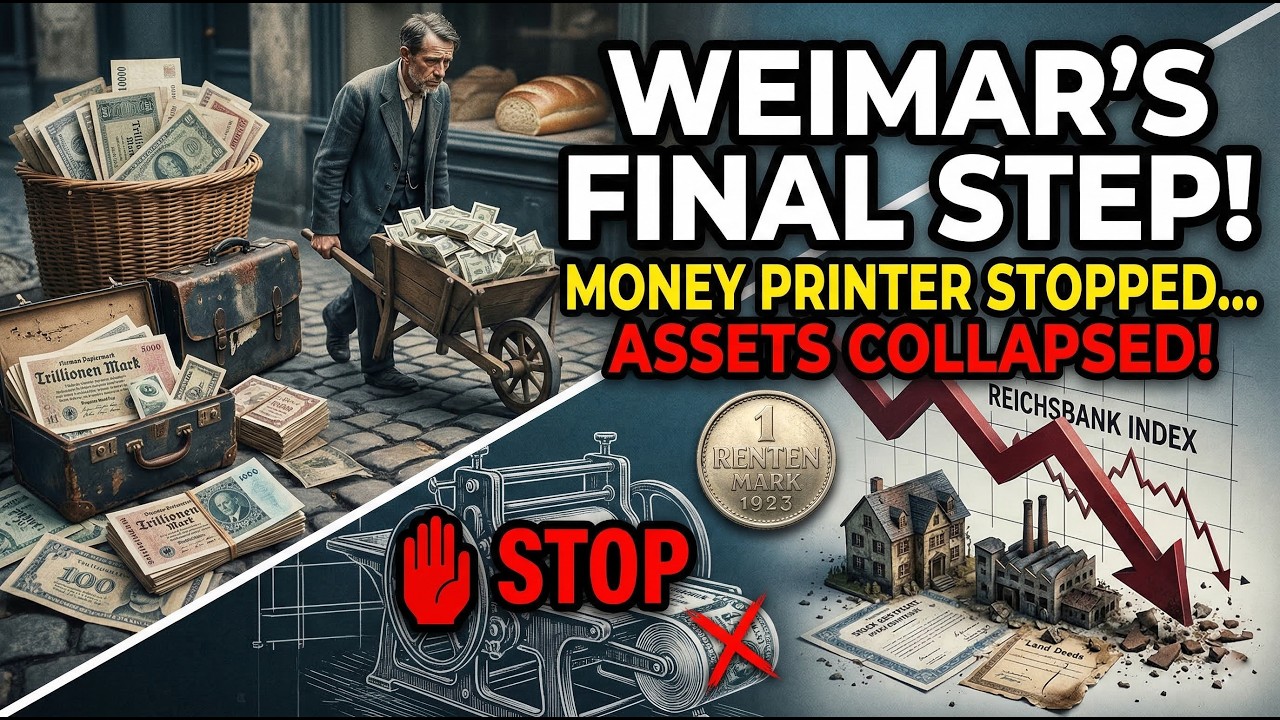 Weimar&rsquo;s Final Step: When Asset Prices Collapsed After the Money Printer Stopped