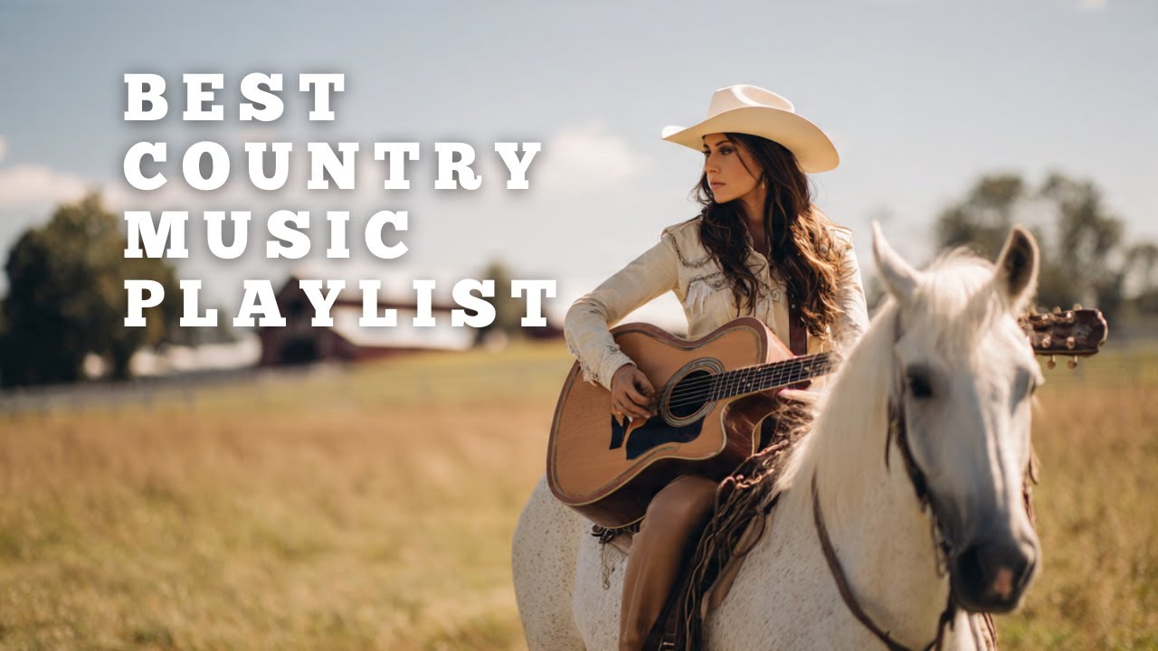 Country Music Playlist - Gentle & Acoustic Country Tunes for a Long Drive Under the Stars