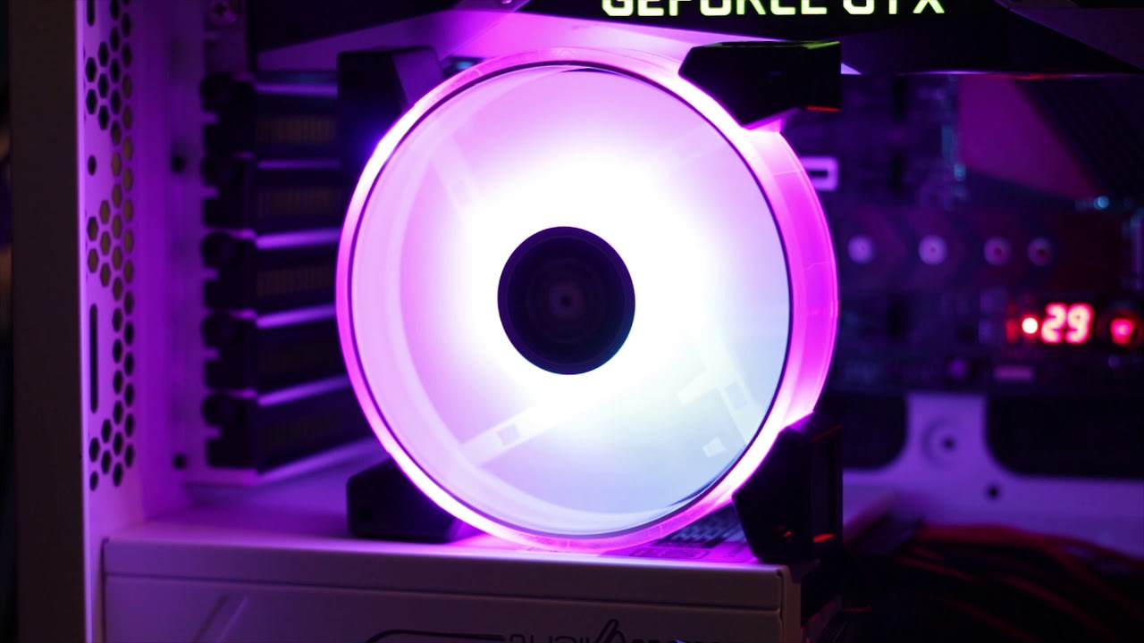 AZZA Hurricane II Digital RGB - Addresable RGB Fan Review