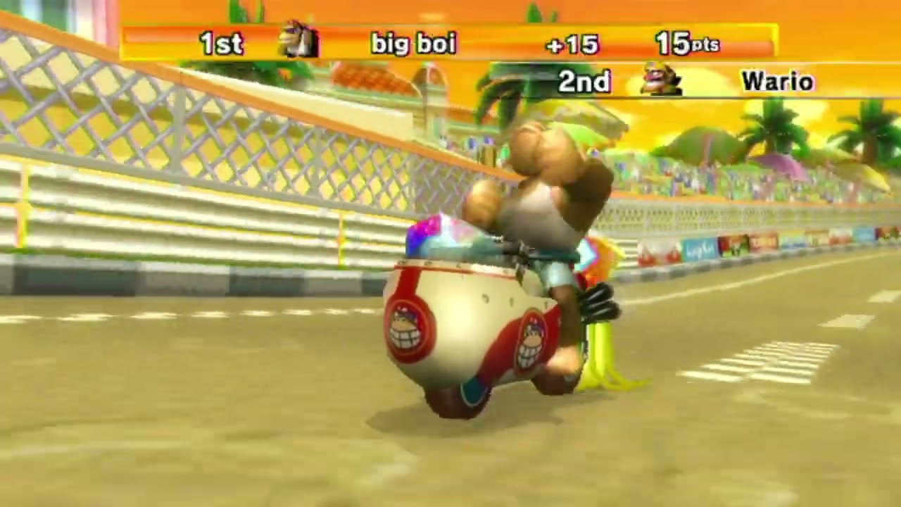 Mario Kart Wii - Funky Kong, Spear