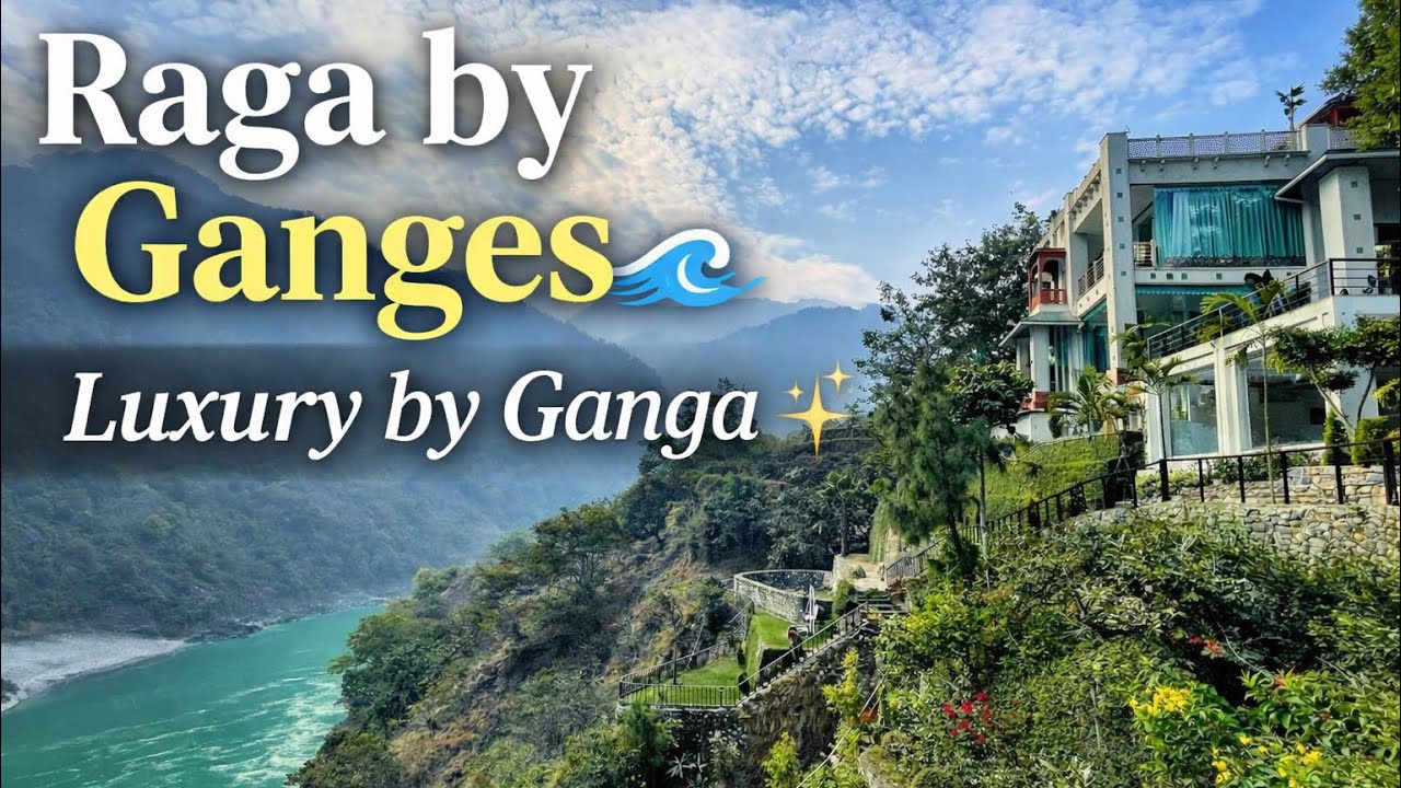 Rishikesh Trip Day 2 🌊 | Raga by Ganges Stay, Scenic Views, Food & Peaceful Evening