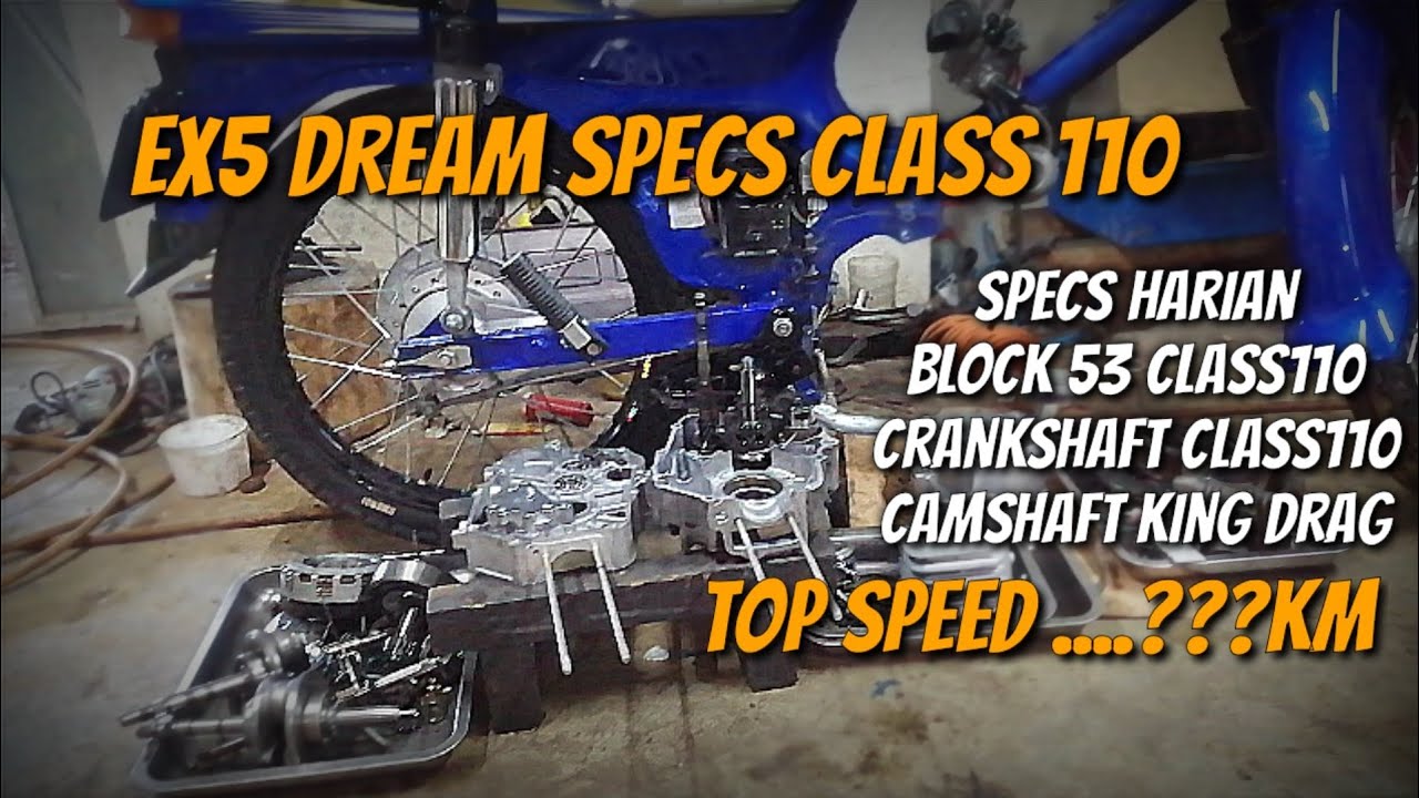 EX5 Dream Specs Honda Class 110 !!Standard Modi..!!🔥🔥Top Speed..???
