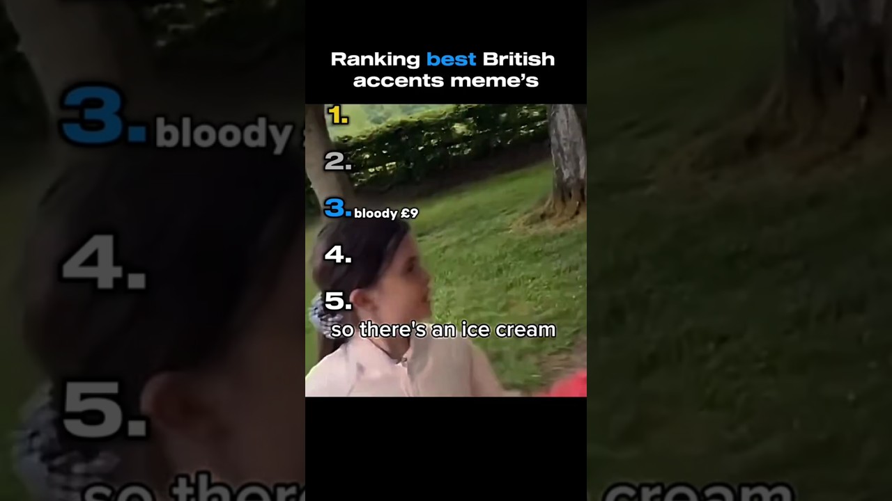 The Best British Accents memes 