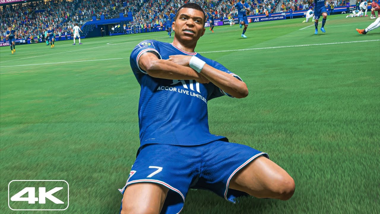 FIFA 22 - PSG vs Olympique de Marseille | Ligue 1 | PS5™  [4K60]