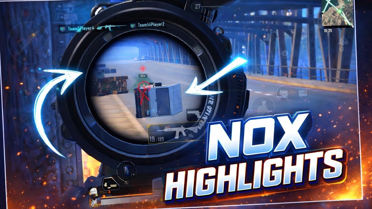 PUBG MOBILE | HIGHLIGHTS BY NOX | TOURNAMENT |