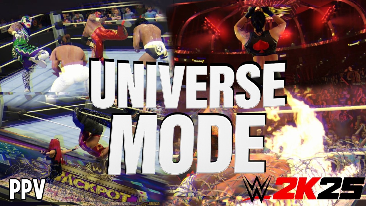 WWE 2K25 -Mode Univers modder (#22 PPV)  DU GROS CHANGEMENT ! ET DES SURPRISES !