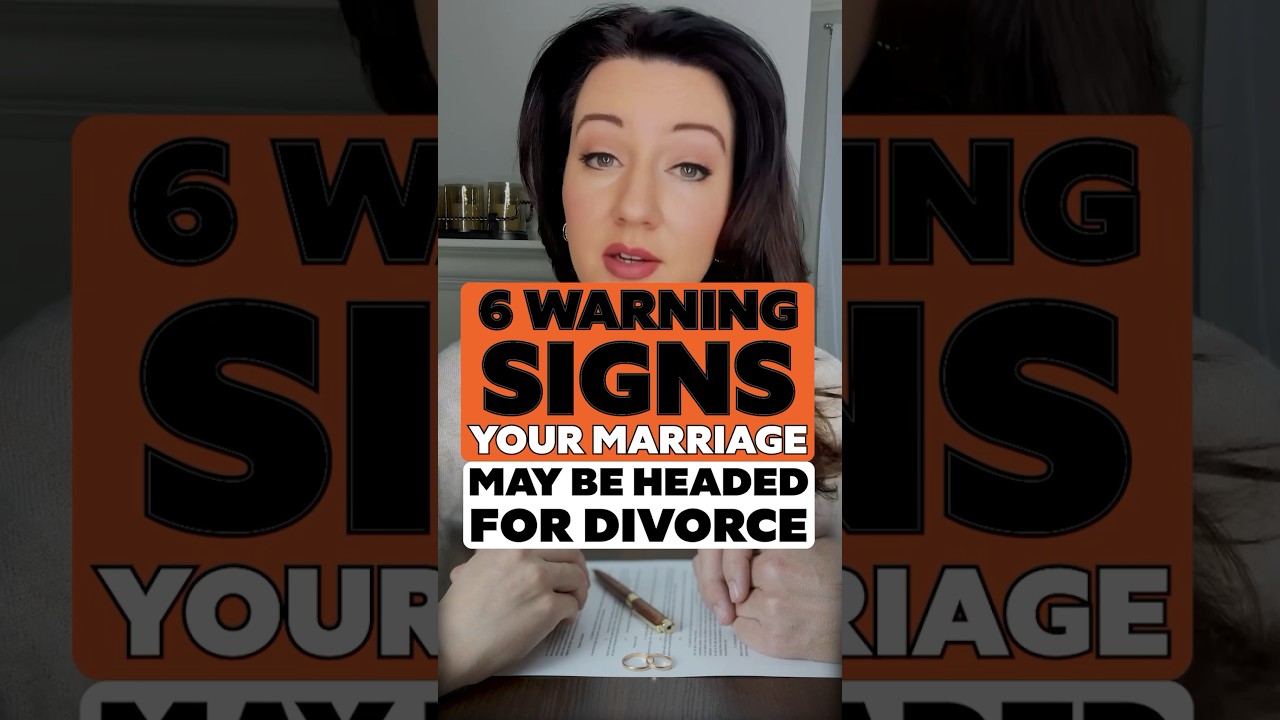 6 Warning Signs Your Marriage May Be Headed For Divorce 💍❌
