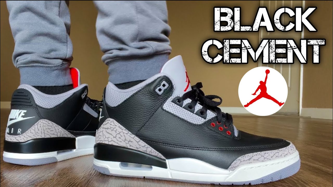 JORDAN 3 BLACK CEMENT On Feet Review & More
