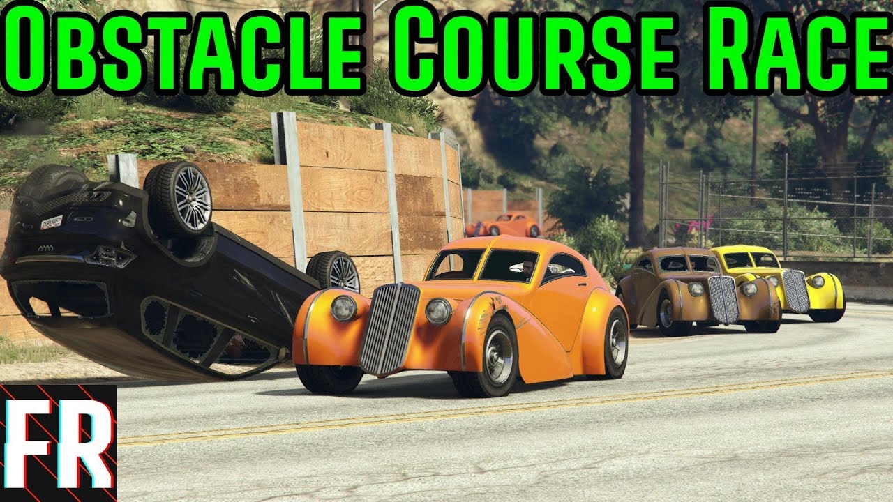 Gta 5 Challenge - Obstacle Course Race
