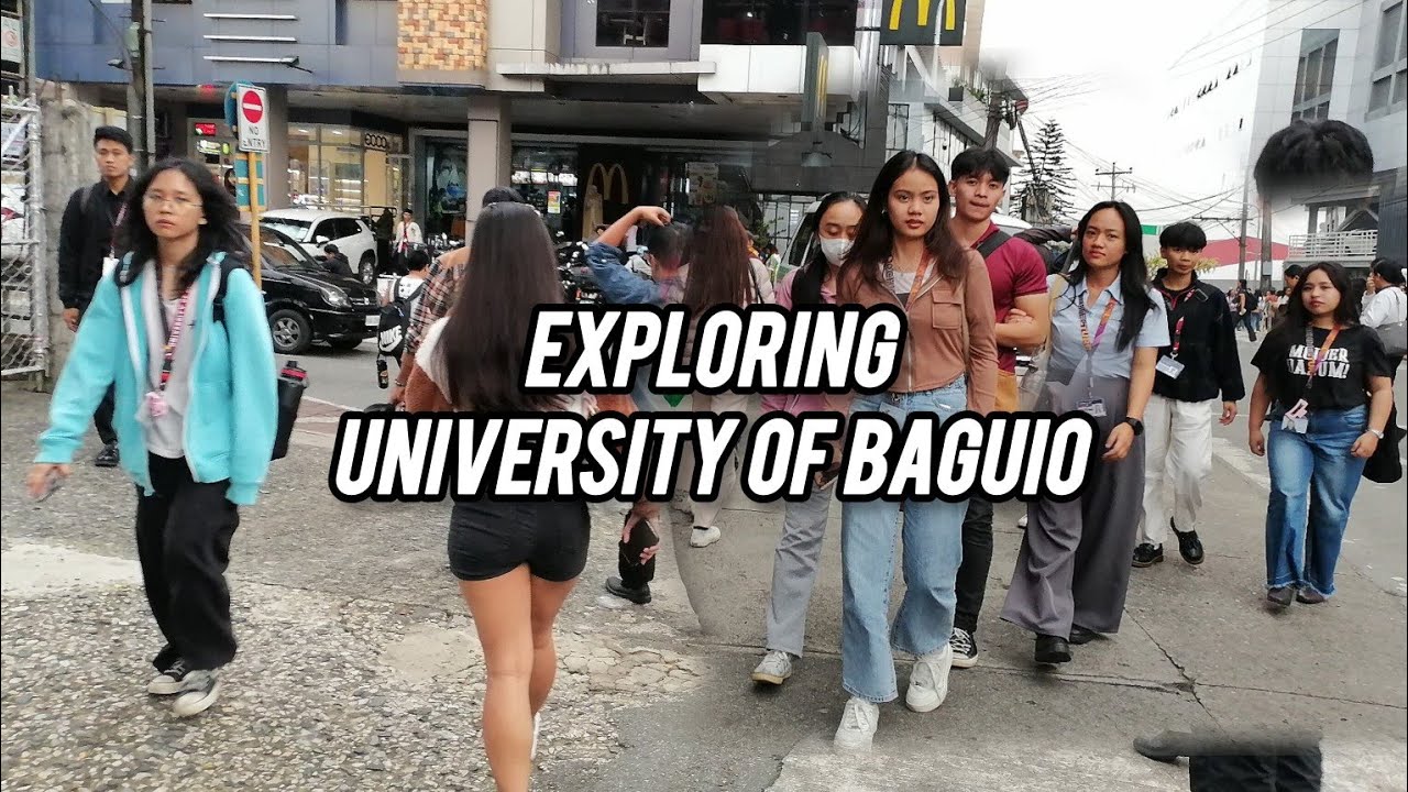 Exploring University of Baguio | walking tour