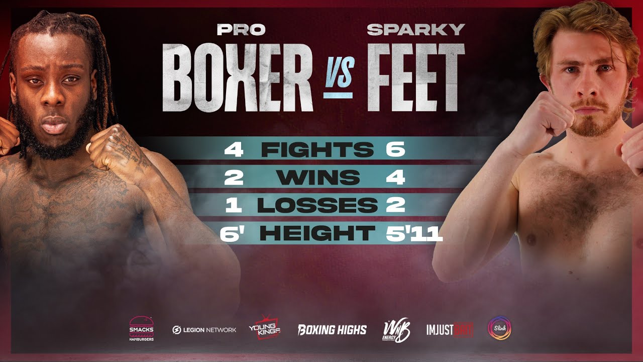 Pro Boxer vs Sparky Feet - Wicked N' Bad 5 FULL FIGHT