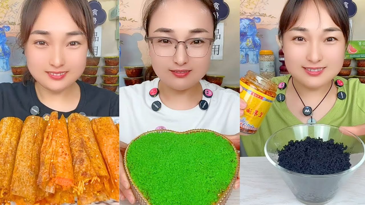 Traditional Spicy Food Eating | Chinese Mukbang #11