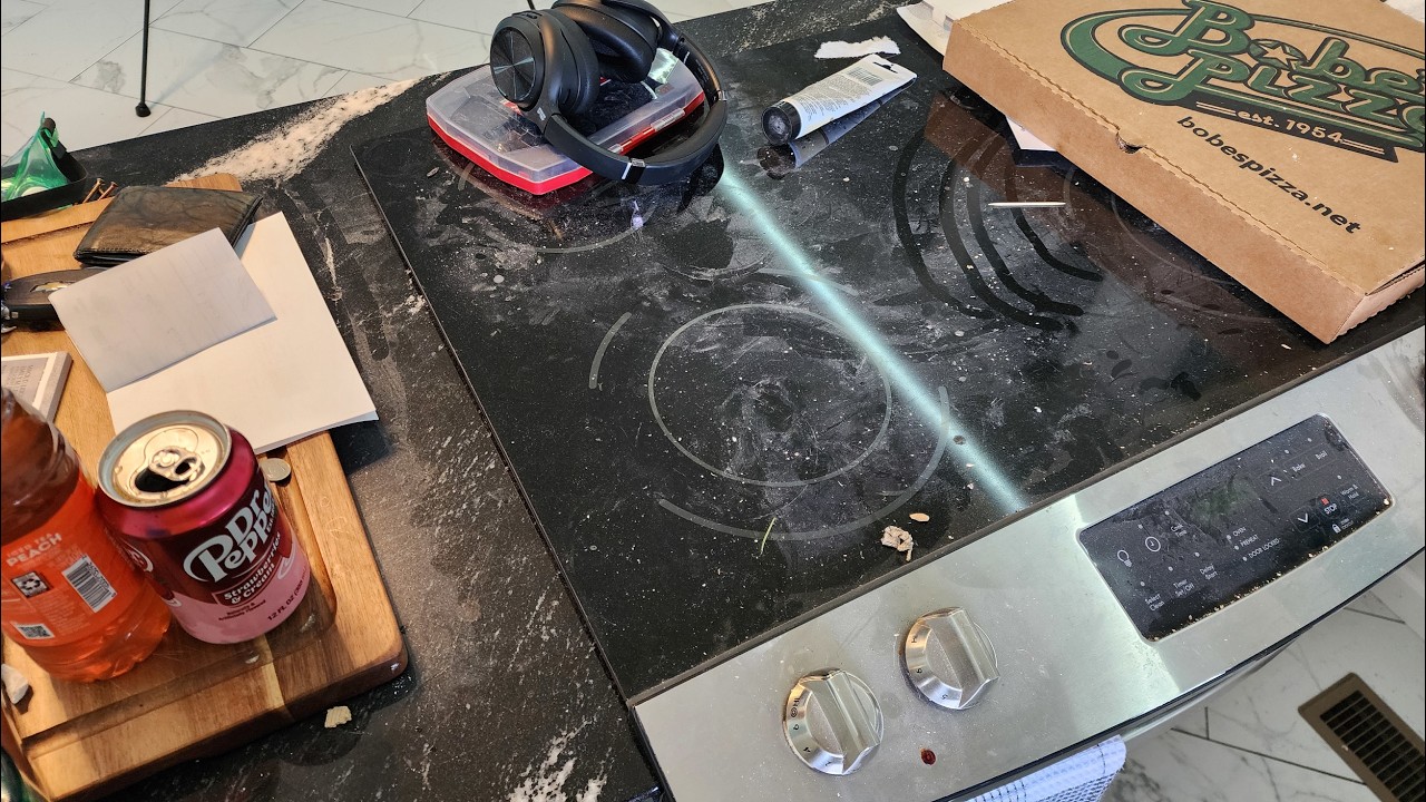 Cleaning a House Covered in Construction Dust