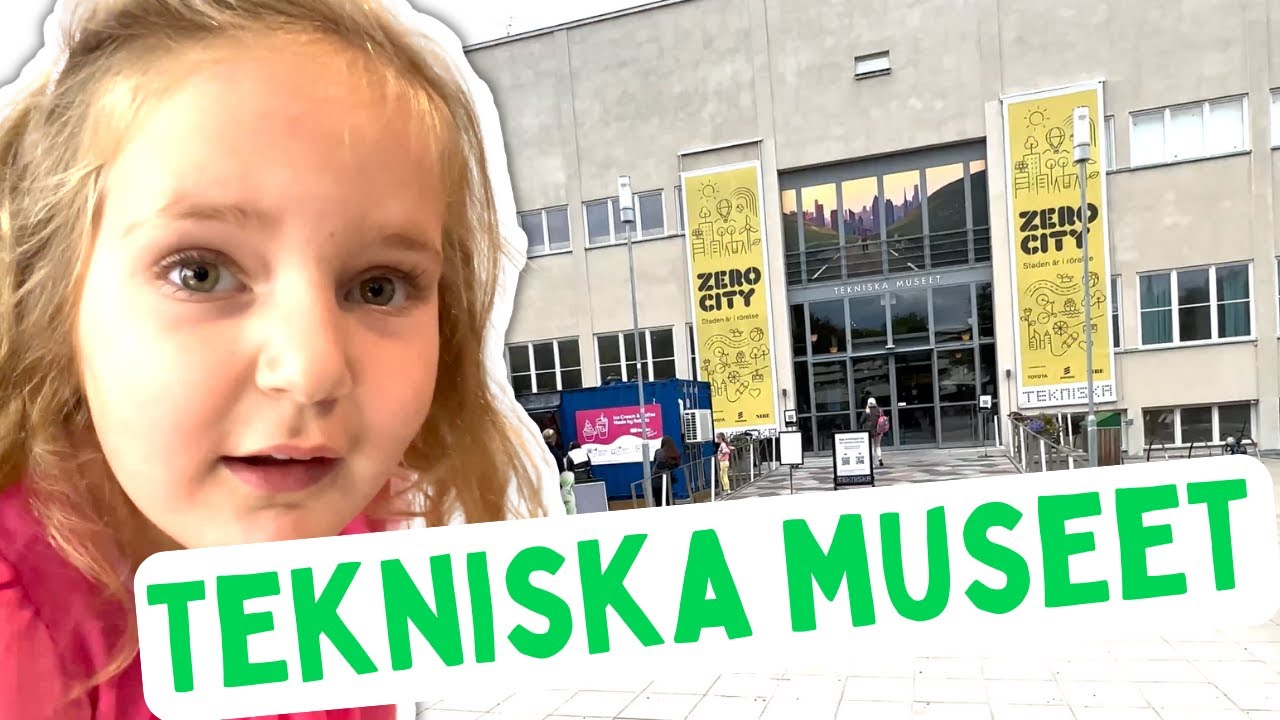 Vi åker till Tekniska Museet med barnen!