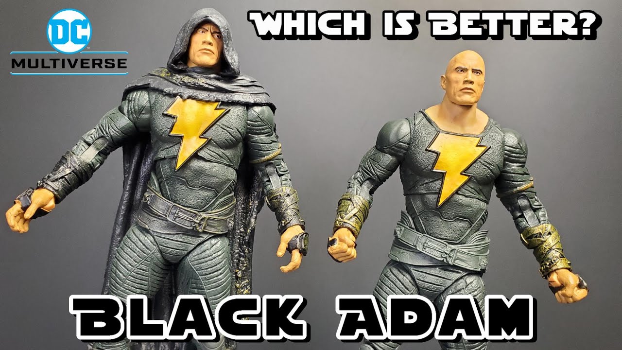 Black Adam - Mcfarlane DC Multiverse - Dual Action Figure Review #blackadam #mcfarlanedcmultiverse