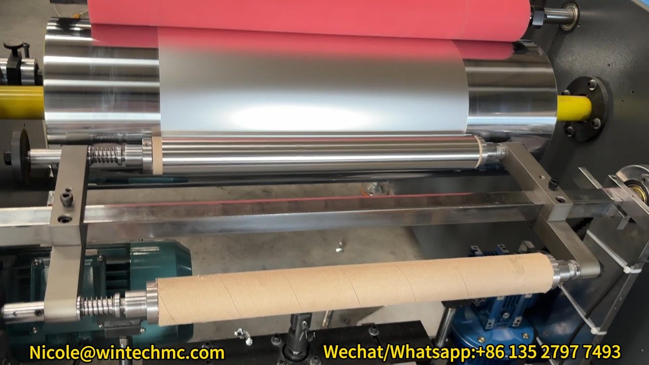 Efficient Food Pack Aluminum Foil Rewinder，Kitchen Hand Roll BBQ Paper  Baking Paper Rewinder