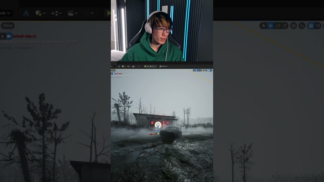 Quickest way to create local fog in UE5 // 3D artist reacts to SilentHill Remake