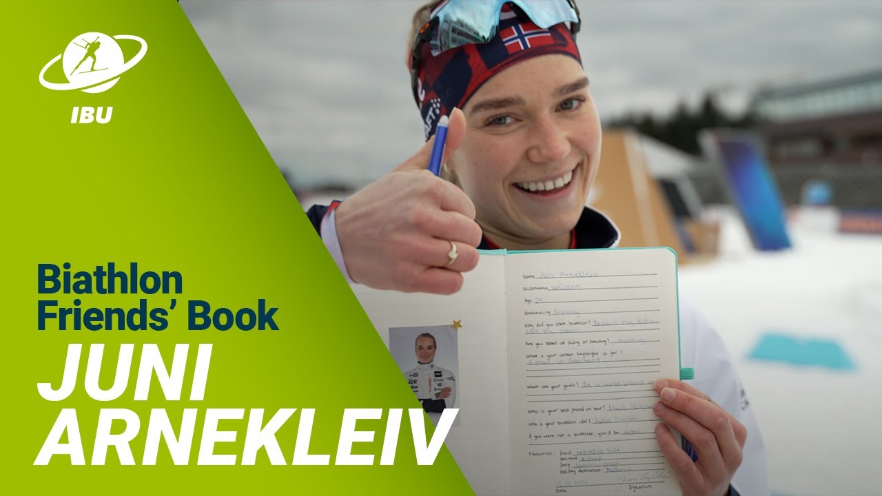 Biathlon Friends' Book: Juni Arnekleiv