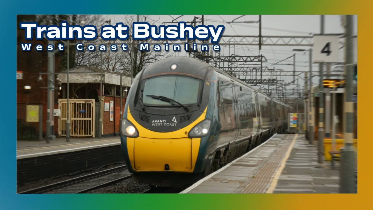 Trains at Bushey (WCML) | 7/12/25