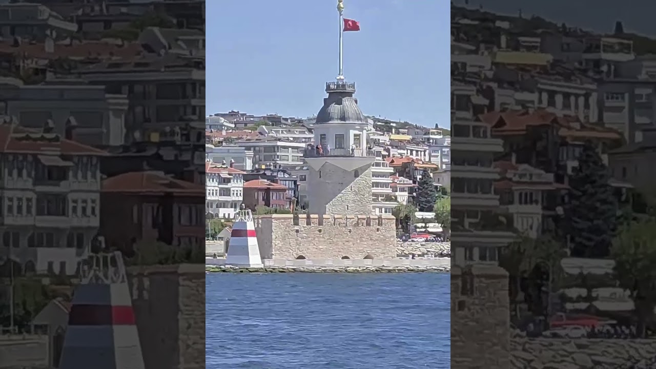 Kız kulesinin manzarası #travel #deniz #kızkulesi #üsküdar #istanbul #kadıköy #istanbulturkey #love