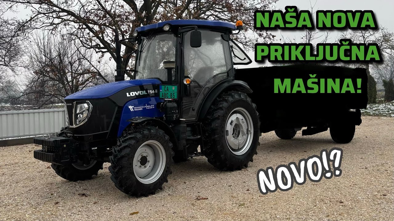 NAŠA NOVA PRIKLJUČNA MAŠINA!!