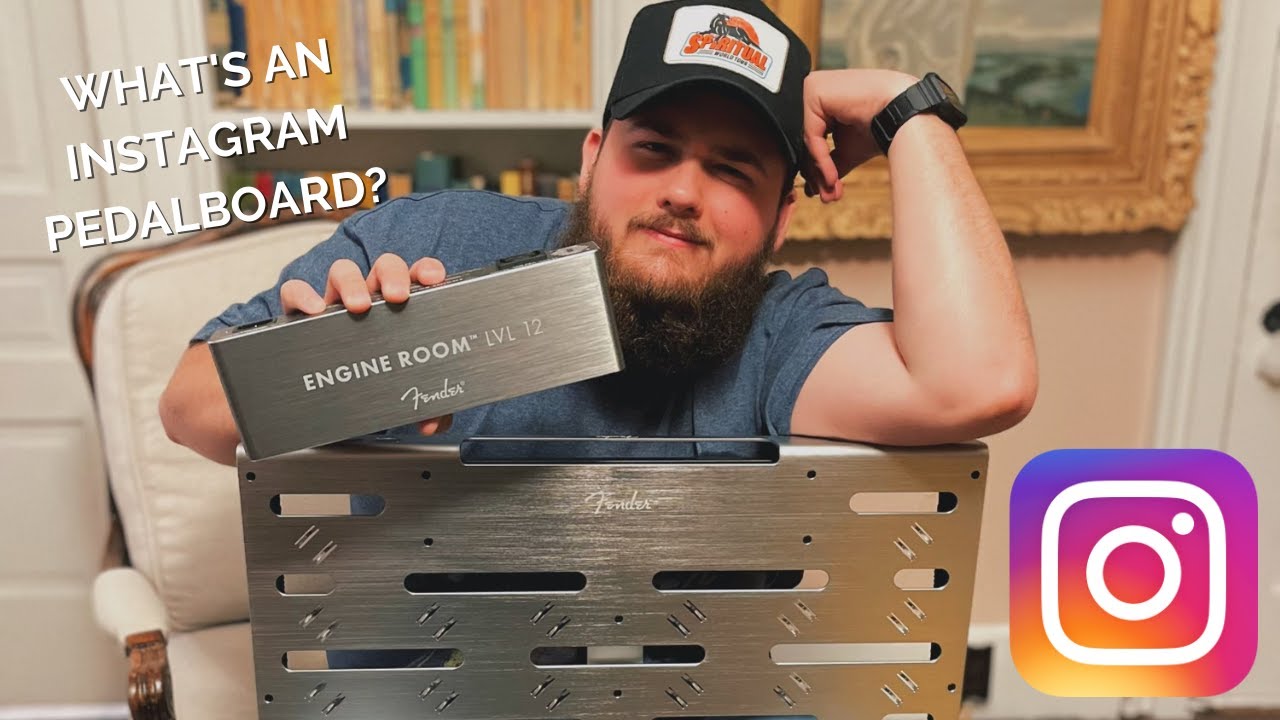 How To Build An Instagram Pedalboard Using The Fender Professional Pedalboard!