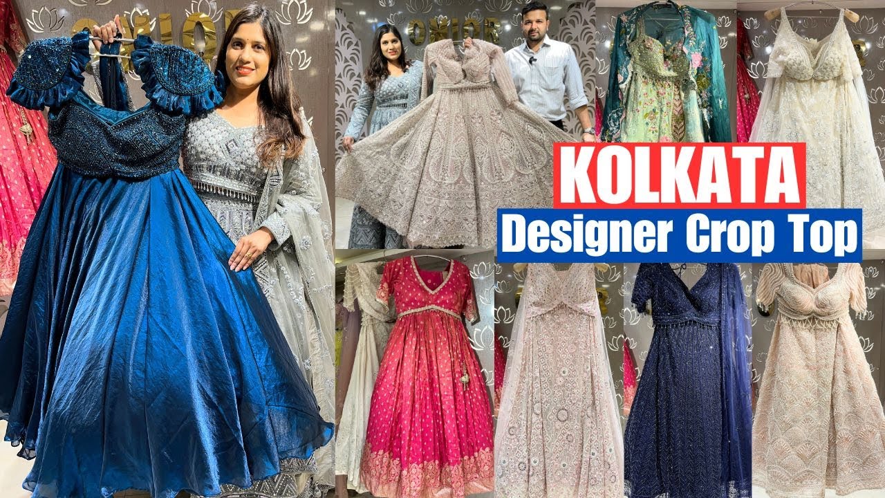 Designer Crop Top Collection in Kolkata Barabazar