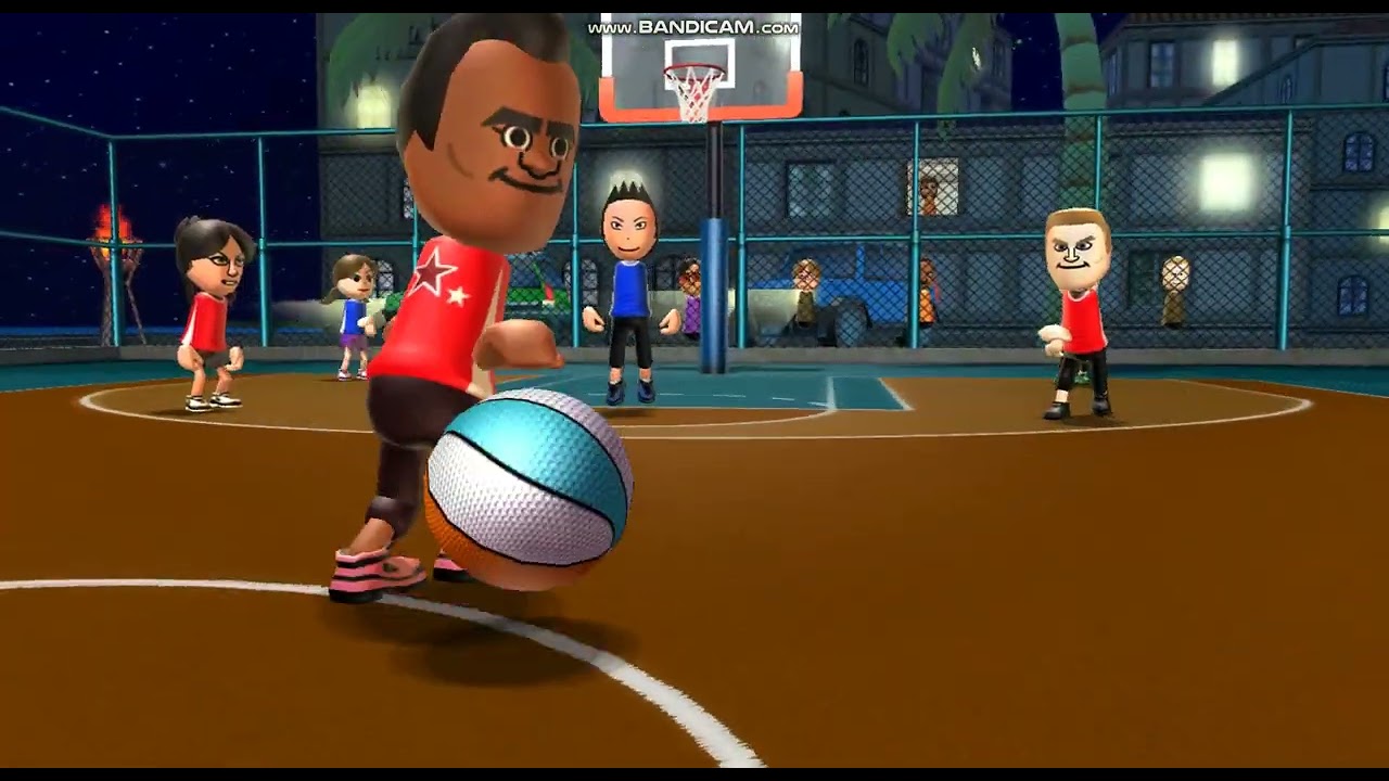 Wii Sports Resort Basketball vs. Tommy (Champion)
