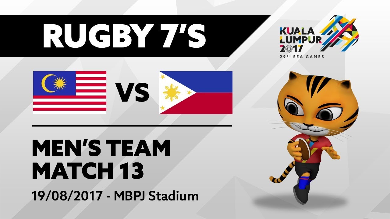 KL2017 29th SEA Games | Men's Rugby 7's - MAS 🇲🇾 vs PHI 🇵🇭