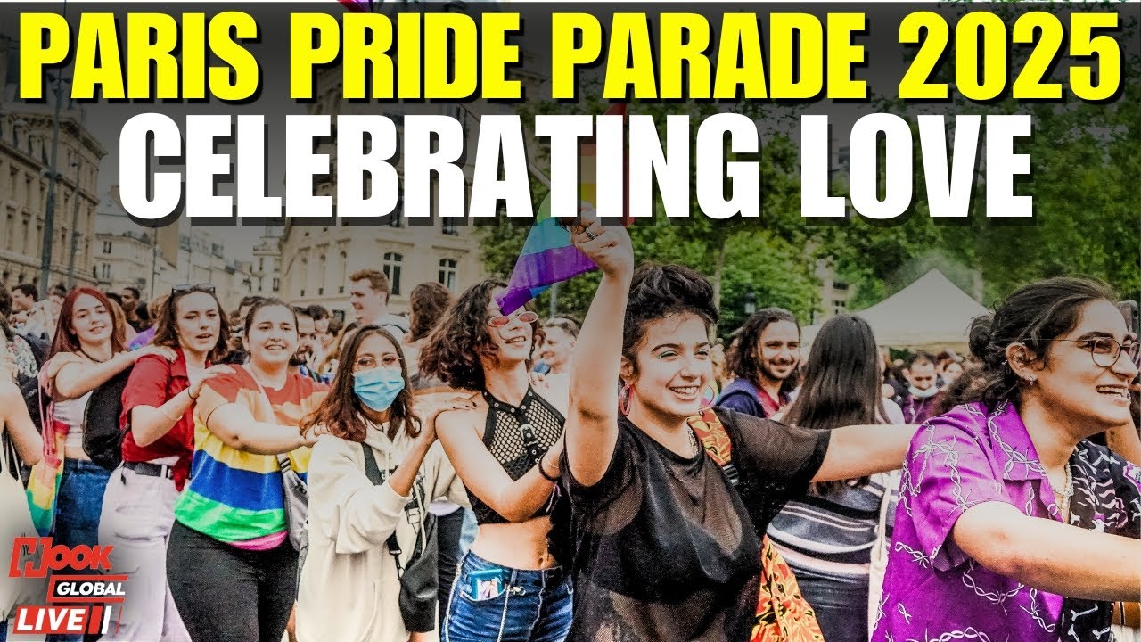 Paris Pride Parade 2025 Live: Thousands march for LGBTQIA+ Rights| Celebration Of Love And Inclusion