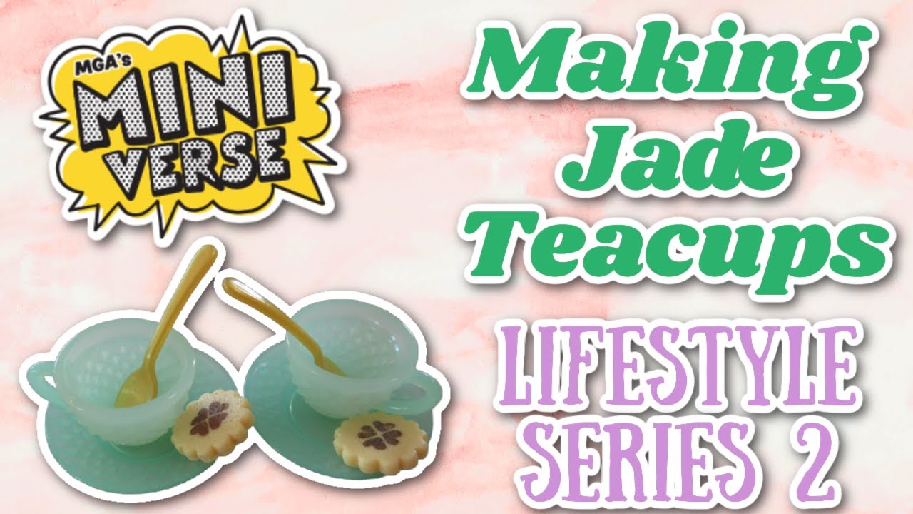 Miniverse Lifestyle Series 2 - Jade Tea Cups!