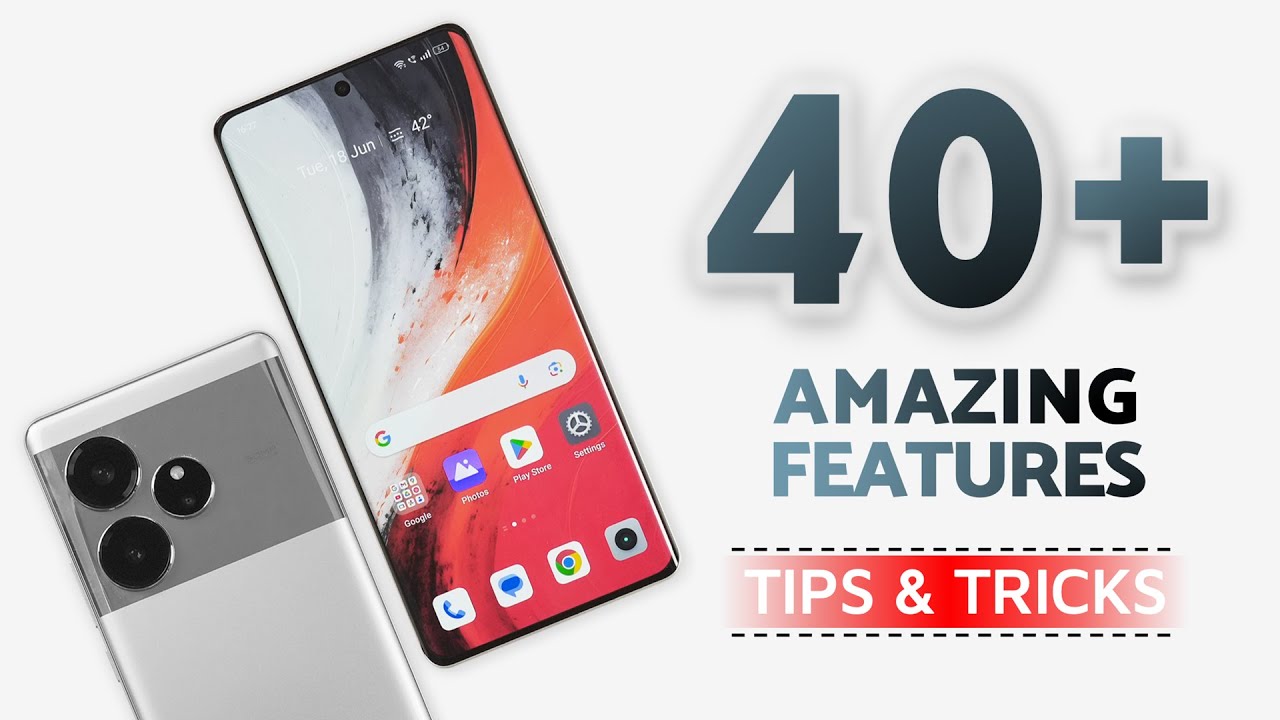 Realme GT 6 5G Tips & Tricks | 40+ Special Features - TechRJ