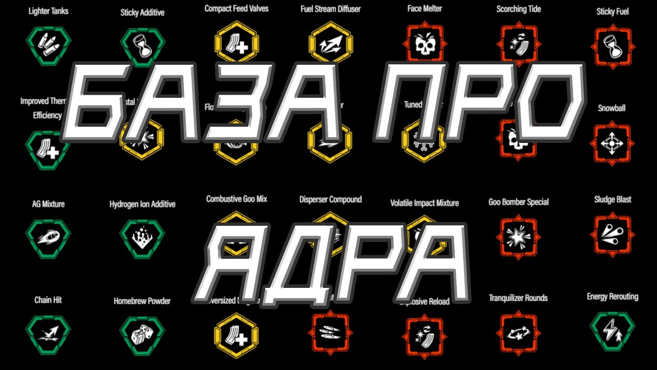 Базовая информация про разгонные ядра в Deep Rock Galactic