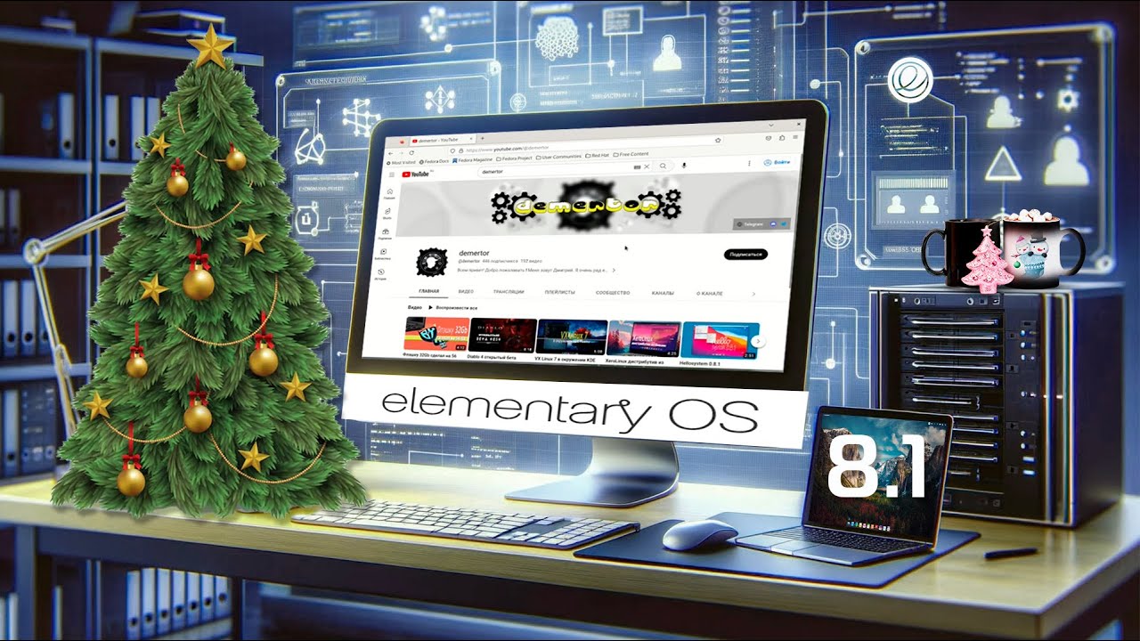 Elementary os 8.1 ⭐ кратко и немного игр