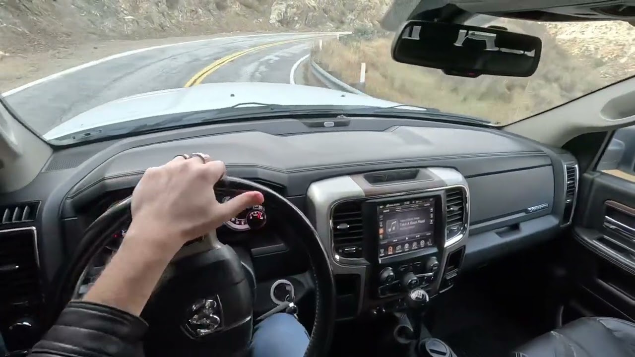 RAM 2500 - Spirited Driving POV | 4th Gen Cummins | Manual Transmission