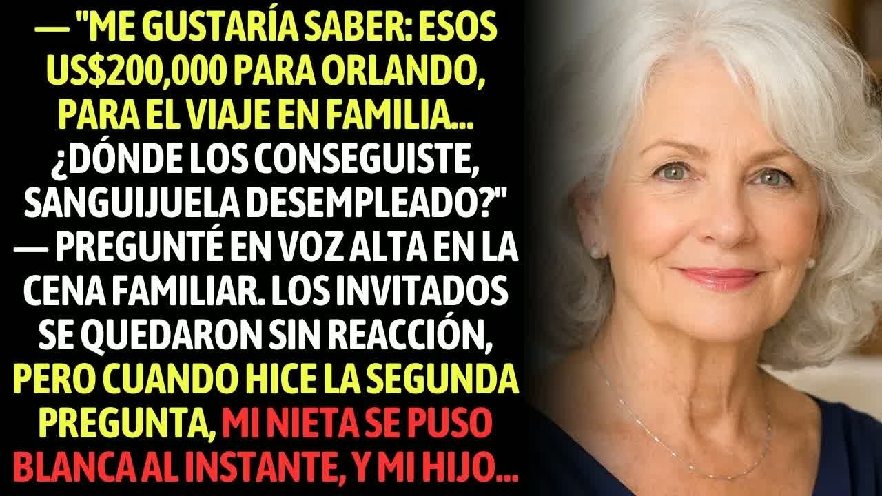 Yo Gustaría Saber： Dónde Conseguiste Esos $200,000 Para El Viaje A Orlando, Sanguijuela Desemple