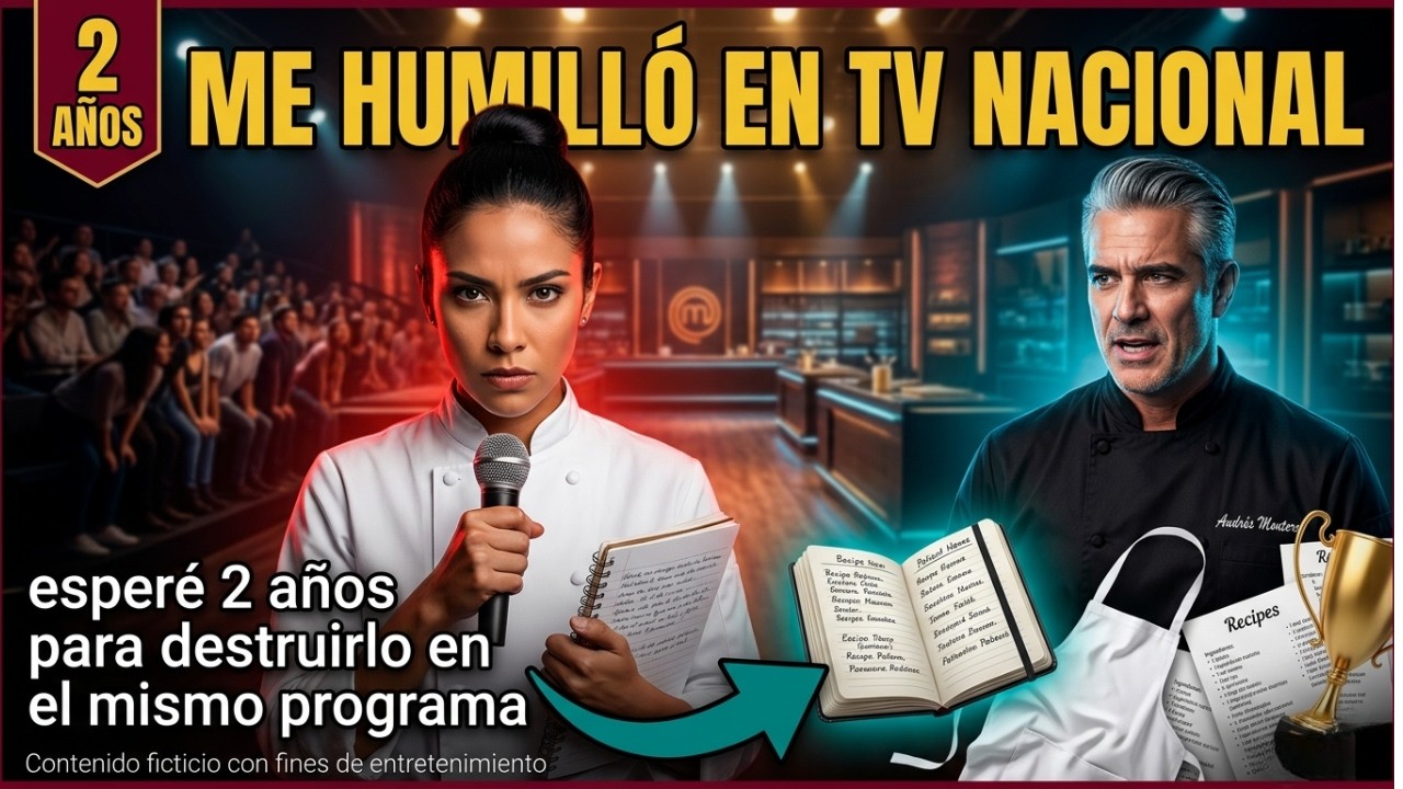 El chef m&aacute;s famoso me humill&oacute; en TV nacional y esper&eacute; 2 a&ntilde;os para destruirlo en su propio programa