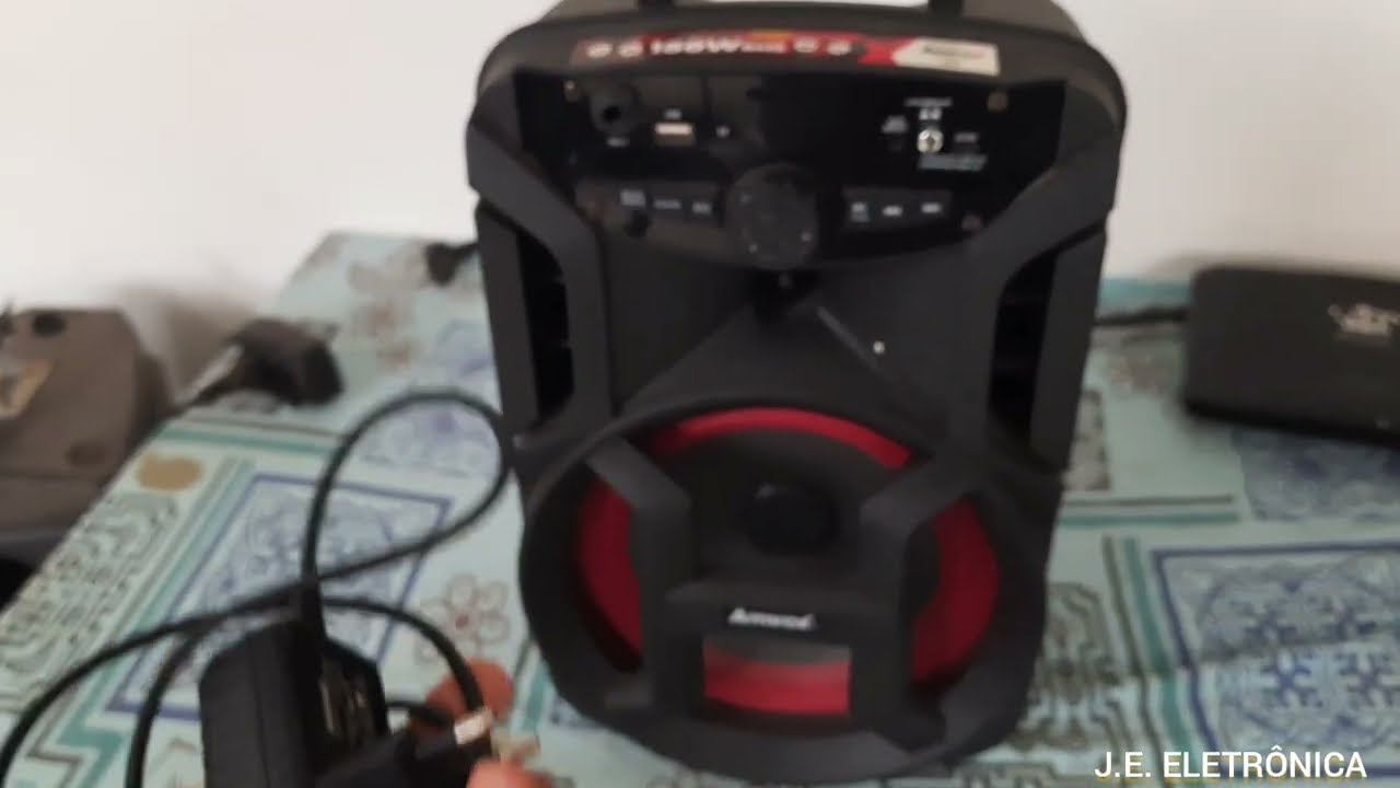 CAIXA AMPLIFICADA AMVOX NÃO CARREGA (RESOLVIDO)
