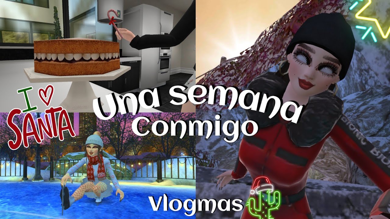 🎄 UNA SEMANA CONMIGO ❄️ vlogmas: decoraci&oacute;n navide&ntilde;a, compras, viaje en Avakin life | Celeste Os