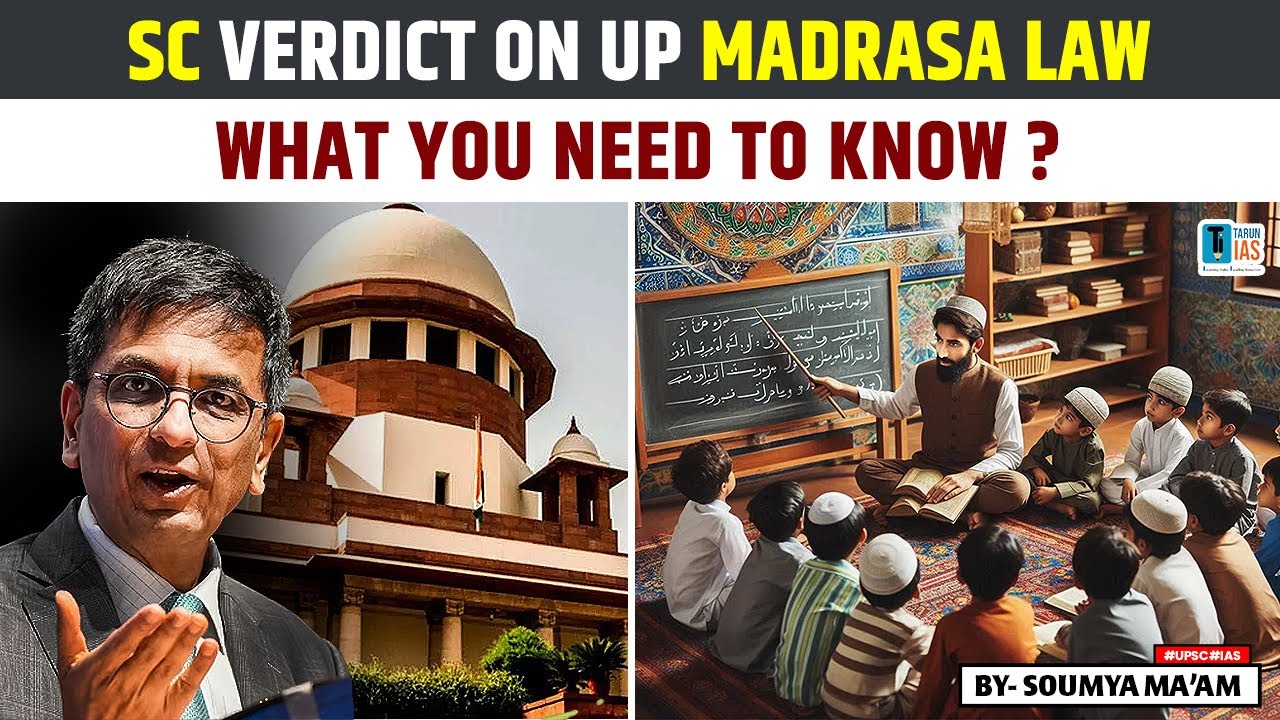SC Verdict on UP Madrasa Law | What You Need to Know! | #supremecourt  #upmadarsaact #madrasa
