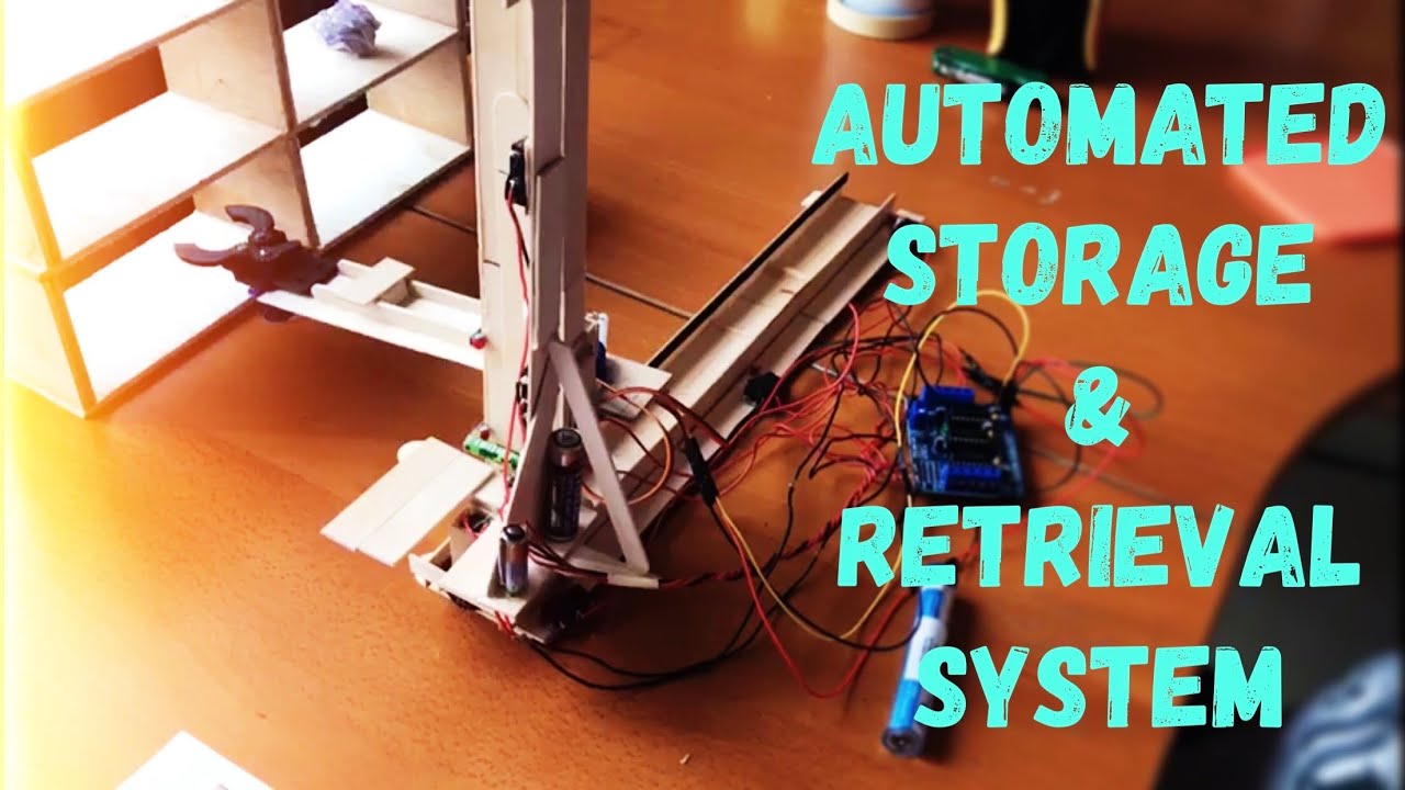 Automated Storage And Retrieval Systems (ASRS) using Arduino