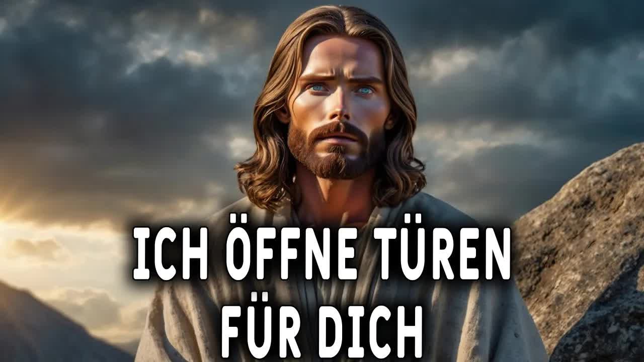 Gott öffnet Türen für dich! Botschaft von Gott